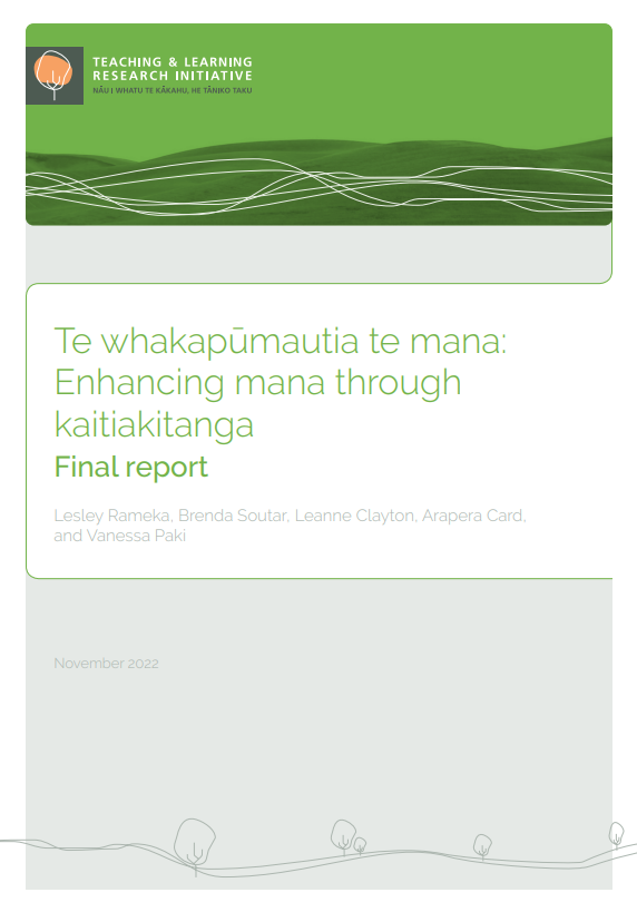 Te Whakapūmautia te mana: Enhancing Mana Through Kaitiakitanga ...