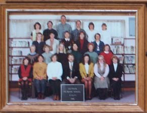 A photo of the school teachers